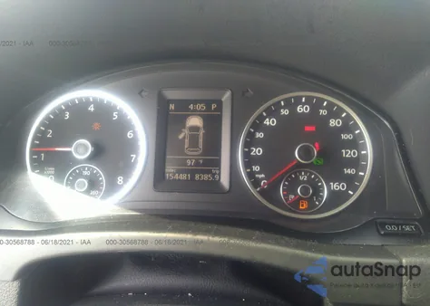 2011 Volkswagen Tiguan Se из США, поврежденный, VIN WVGAV7AX7BW505183